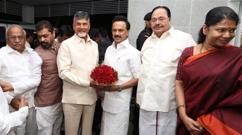 The opposition dmk, on the other hand, is hoping a mixture of incumbency and instability within the ruling party will allow it to return to the helm of affairs after a decade. Chandrababu Naidu meets MK Stalin in bid to forge grand ...