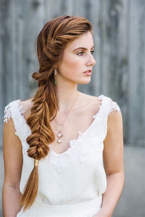 25 Awesome Bridal Fishtail Braids To Get Inspired Weddingomania