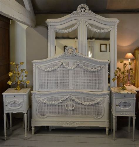 Kit french country bedroom suite laser cut and engraved 4 piece kit 1:48 1/4 lc022a Late 19thc French Louis Xvi Style Painted Bedroom Set ...