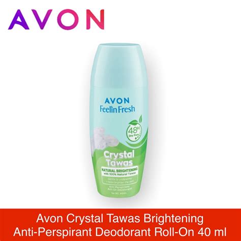 Avon Feelin Fresh Crystal Tawas Natural Brightening Anti Perspirant