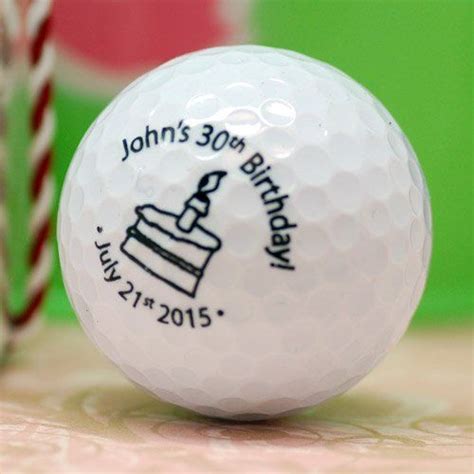 Toast to another year of health, wealth, and success. Personalized Birthday Golf Ball | Golf ball, Golf gifts ...