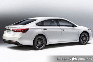 Toyota avalon car insurance rates. Find Affordable Toyota Avalon Hybrid Insurance in Henderson, NV