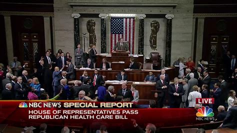 House Passes Gop Health Care Bill With 217 213 Vote Nbc News