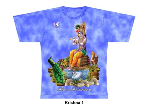 Krishna Print T Shirt At Best Price In New Delhi By Mahima Prints Id 10587802612