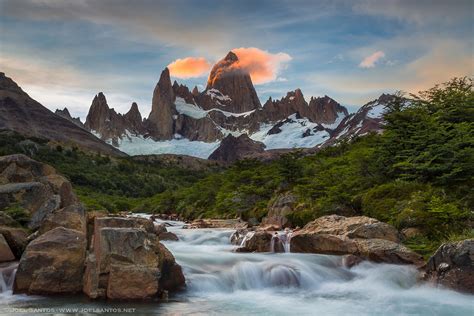 Patagonia Fitz Roy Waterfall Taken During My Photographi Flickr