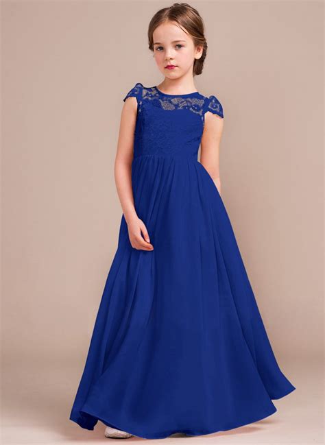 My Fashion Royal Blue Dresses For Kids