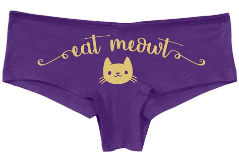 Eat Meowt Me Out Flirty Panty Game Kitten Pussy Cat Neko Etsy