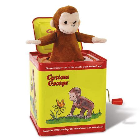 【安い超歓迎】 Curious George Jack in the Box by Schylling [並行輸入品]：マークテック 高品質正規品