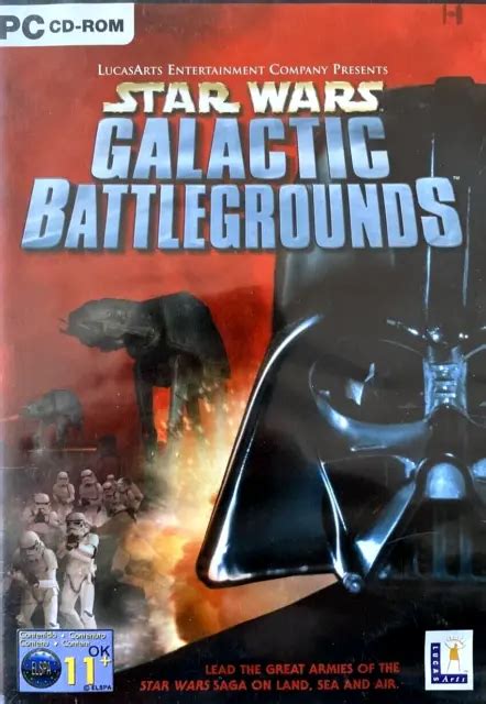 Star Wars Galactic Battlegrounds For Windows Pc Cddvd Complete With