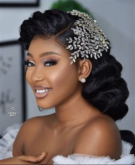 Beautiful Bridal Hairstyles Ideas You Should See Stylish Naija Natural Hair Wedding Bride