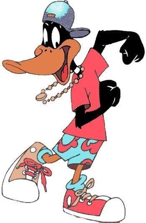 Goofy Duck Wearing A Baseball Cap And Blue Shorts With His Hand On His Hip