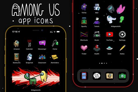 Among Us App Icons Aesthetic Among Us Icon Ios 14 Free Download