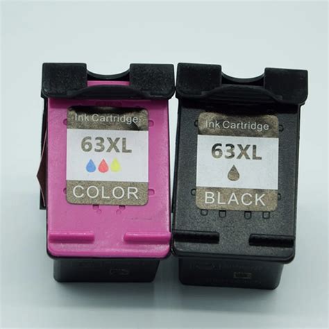 Remanufactured Ink Cartridge For Hp Hp63 Hp63xl 63 Xl 63xl Deskjet 1112