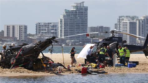 Sea World Helicopter Crash That Killed Four Caught On Video Herald Sun