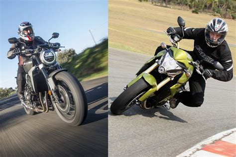 Honda CB R compare a nova e a antiga geração da naked japonesa Mototour Seu portal em