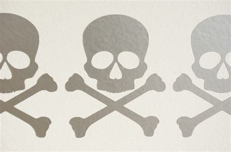Skull And Crossbones Pirate Wall Art Decalsstickers Various Colours
