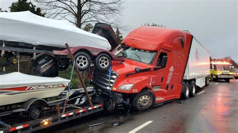 Minor Injuries Reported In Multi Vehicle Crash Involving Tractor