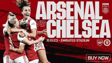 Tickets Arsenal Women V Chelsea Women