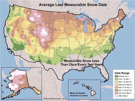 You must be 18 years or older to sign up. Record and Average Dates of Late Season Snowfall in the U ...