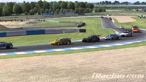 Gt Race At Donington National Youtube
