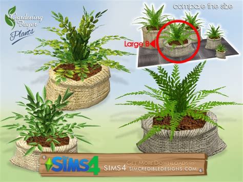The Sims Resource Gardening Foyer Plants Plant Large B
