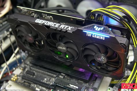 Asus Tuf Gaming Rtx Oc Graphics Card Review Back Gaming