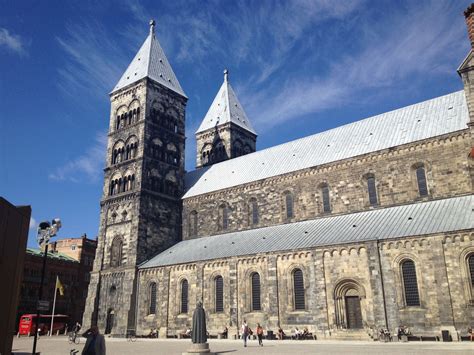 Lund Cathedral Sweden Landskap Perstorp Lund