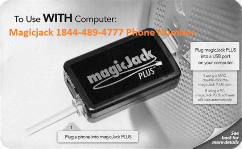 How To Install Magicjack 1844 489 4777 Number