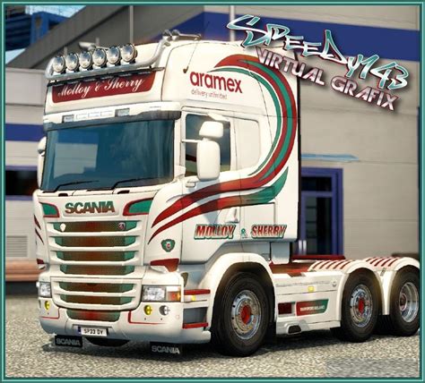 Scania Rjl Skin Pack By Speedy Ets Euro Truck Simulator Mods