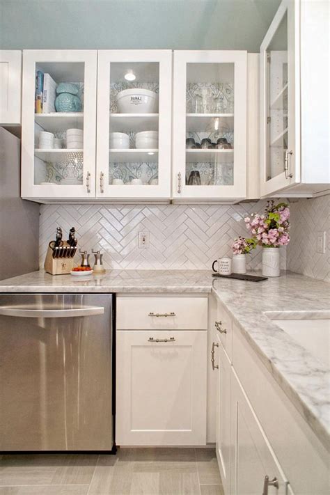 Below shows an archetypal example of white kitchen cabinets in a minimalist kitchen. Awesome Minimalist Kitchen For Small Space In Your Home ...