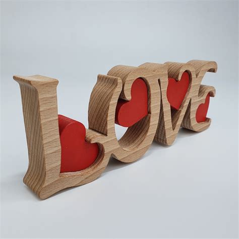 Love And Heart Scroll Saw Pattern Etsy