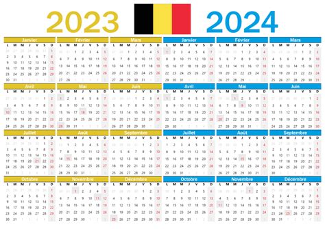 Calendrier 2023 à Imprimer Belgique Gratuitement Calendarena