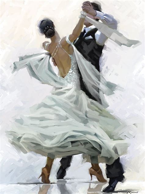 Waltz By The Macneil Studio Museum Quality Wall Art Work On Large