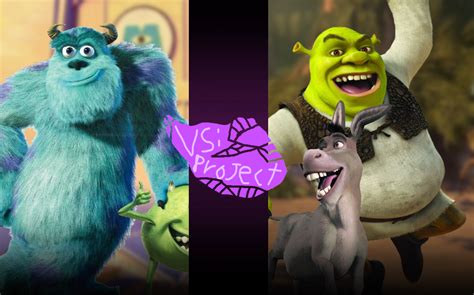 Mike And Sulley Vs Shrek And Donkey Virtualshowdown Project Wiki