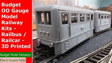 Budget Oo Gauge Model Railway Kits Railbus Railcar 3d Printed