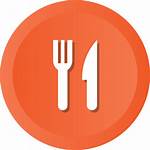 Fork Knife Restaurant Kitchen Icon Icons