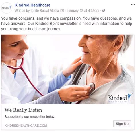 Kindred Healthcare Ignite Social Media