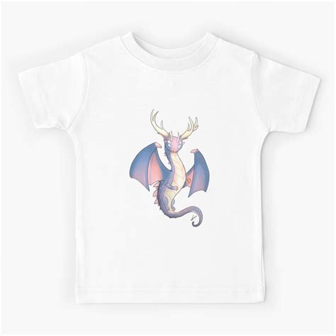 Cute Dragon Kids T Shirt For Sale By Nattsart Redbubble