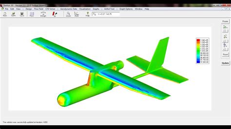 Cfd Software Aerodynamics Analysis Of A Hand Launched Uav Youtube