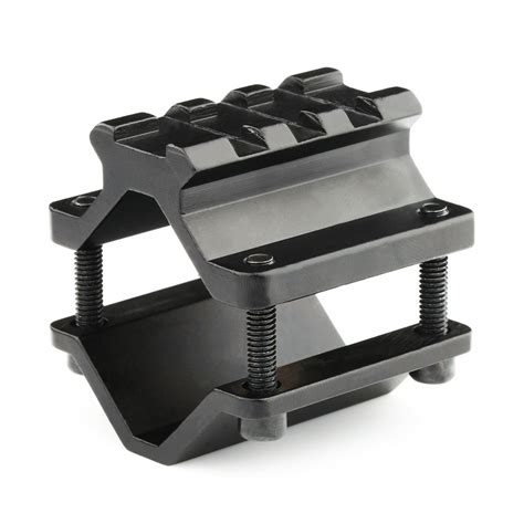 Tactical Single Rail Picatinny Weaver Barrel Mount With 3 Slots Clamp