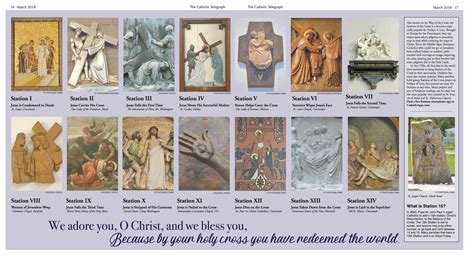 Catholic 14 Stations Of The Cross Pictures News Current Station In
