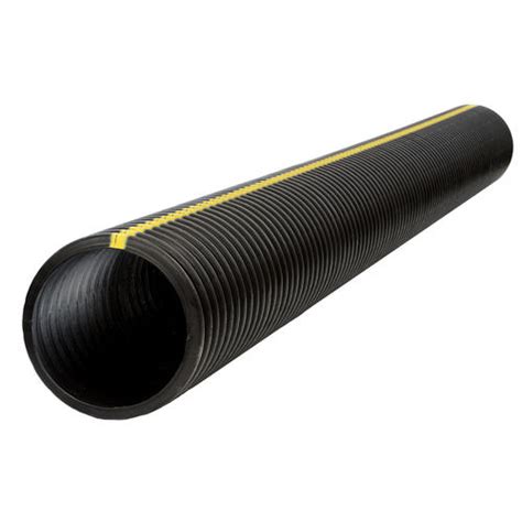 Corrugated Solid Dual Wall Plain End Culvert Drainage Pipe At Menards