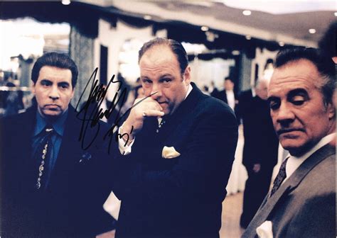 Sopranos James Gandolfini Signed Photo