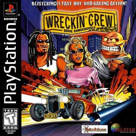Wreckin Crew Drive Dangerously USA PSP Eboot CDRomance