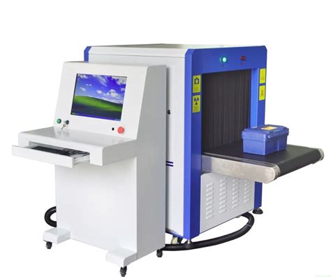 Subway Railway Inspection X Ray Security Scanner Machine 43 Mm Steel