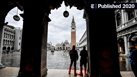 Floodgates In Venice Work In First Major Test The New York Times