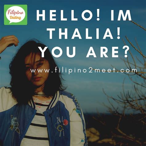 Meet Thalia Filipina Girls Filipino Dating Thalia