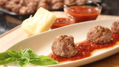 Italian Meatballs Recipe Youtube