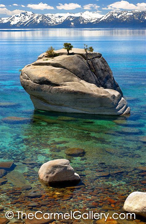 Classic Photo Of Bonsai Rock No The East Shore Of Lake Tahoe