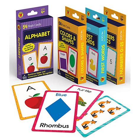 Buy Carson Dellosa Alphabet Flash Cards For Kids Ages 4 Numbers